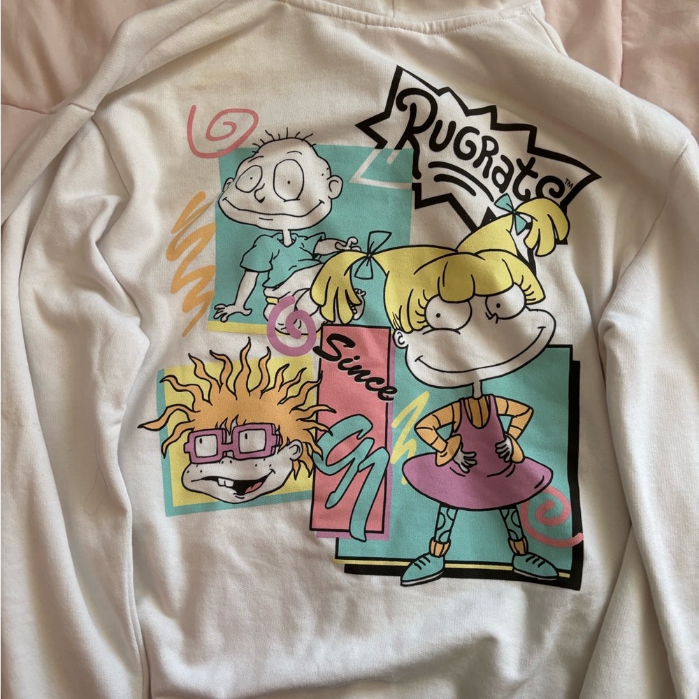 rugrats zip up sweater